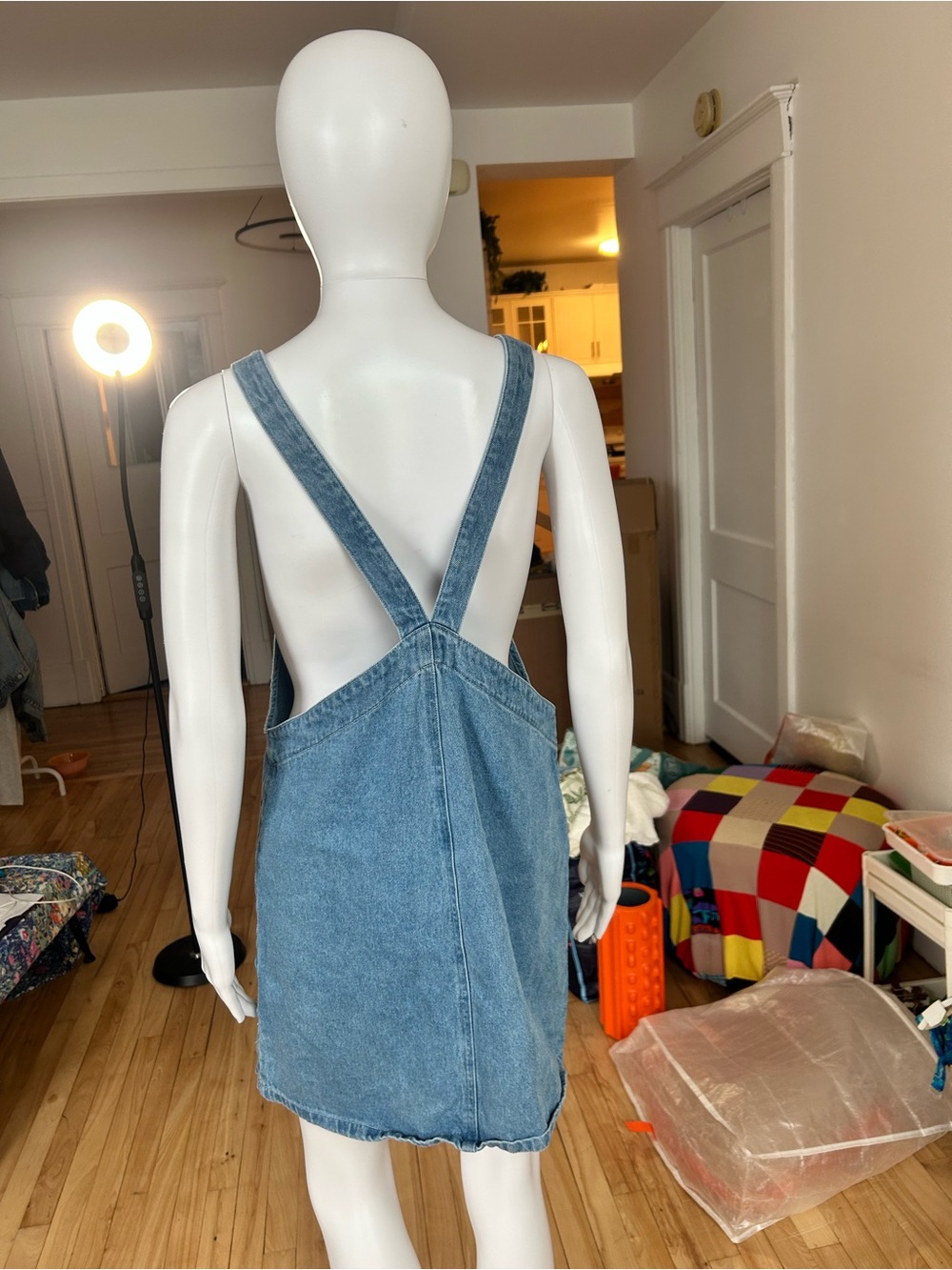 Simons Denim Dress - Blue M - Picture 3 of 4